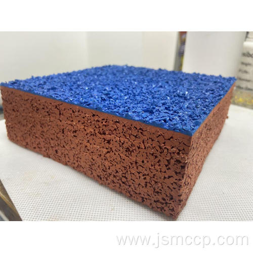 High abrasion resistant EPDM rubber granules for playground